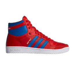 Adidas: Красные кроссовки 