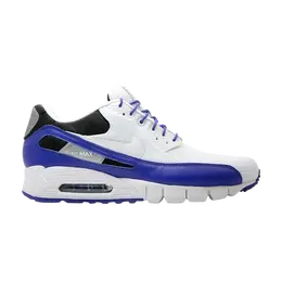 Nike: Фиолетовые кроссовки  Air Max 90