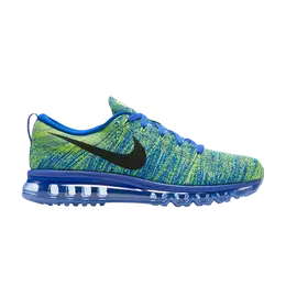 Nike: Голубые кроссовки  Flyknit Max