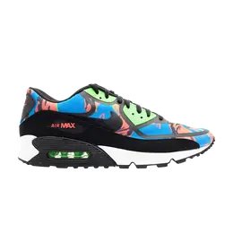 Nike: Синие кроссовки  Air Max 90