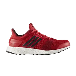Adidas: Красные кроссовки  UltraBoost
