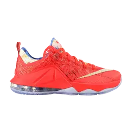 Nike: Красные кроссовки  Lebron 12