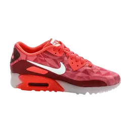 Nike: Красные кроссовки  Air Max 90