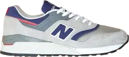 New Balance: Фиолетовые кроссовки  997H