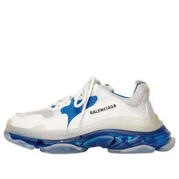 Balenciaga: Белые кроссовки  Triple S