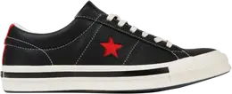 Converse: Чёрные кроссовки  One Star Ox