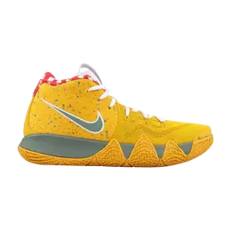 Nike: Жёлтые кроссовки  Kyrie 4