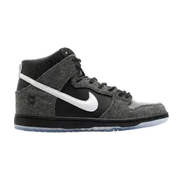 Nike: Серые кроссовки  Dunk
