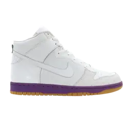 Nike: Белые кроссовки  Dunk High