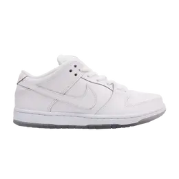 Nike: Белые кроссовки  Dunk Low Pro