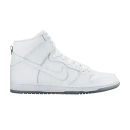 Nike: Белые кроссовки  SB Dunk High Pro