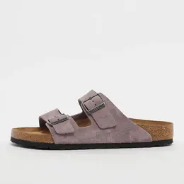 Birkenstock: Фиолетовые сандалии  Arizona