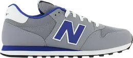 New Balance: Голубые кроссовки  500