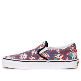 Vans: Красные кроссовки  Classic Slip On