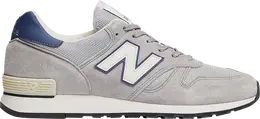 New Balance: Серые кроссовки  670