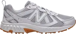 New Balance: Серые кроссовки 
