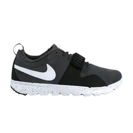 Nike: Серые кроссовки 