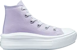 Converse: Фиолетовые кроссовки  Chuck Taylor All Star Move