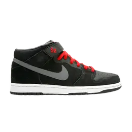 Nike: Чёрные кроссовки  Dunk