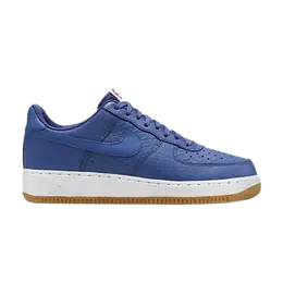 Nike: Голубые кроссовки  Air Force 1 Low