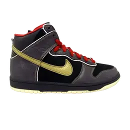 Nike: Чёрные кроссовки  Dunk High Premium SB