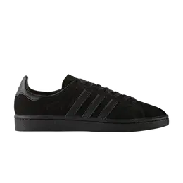 Adidas: Чёрные кроссовки  Campus
