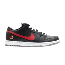 Nike: Чёрные кроссовки  Dunk Low Premium SB