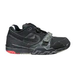 Nike: Чёрные кроссовки  Air
