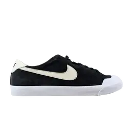 Nike: Чёрные кроссовки  Court