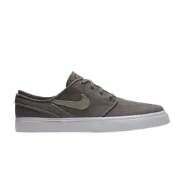 Nike: Серые кроссовки  Zoom Stefan Janoski