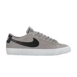 Nike: Серые кроссовки  Zoom Blazer