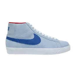 Nike: Голубые кроссовки  Blazer SB