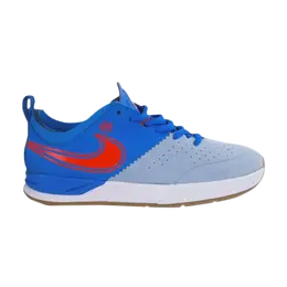 Nike: Синие кроссовки 