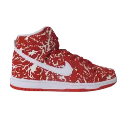 Nike: Красные кроссовки  SB Dunk High