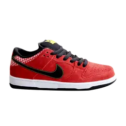 Nike: Красные кроссовки  Dunk Low Premium SB