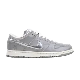 Nike: Серебристые кроссовки  Dunk Low Pro SB