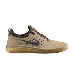 Nike: Тёмные кроссовки  Nyjah Free SB