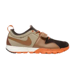 Nike: Коричневые кроссовки 