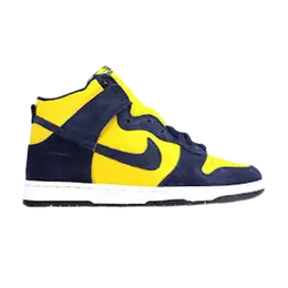 Nike: Жёлтые кроссовки  Dunk High Pro SB