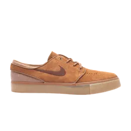 Nike: Бежевые кроссовки  Zoom Stefan Janoski