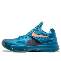 Nike: Зелёные кроссовки  Zoom KD 4