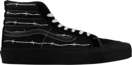 Vans: Чёрные кеды  Sk8-Hi