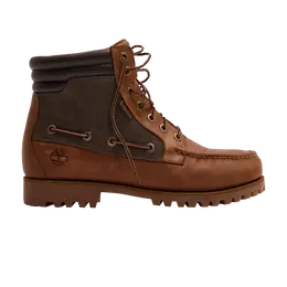 Timberland: Коричневые ботинки 