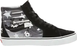 Vans: Чёрные кеды  Sk8-Hi