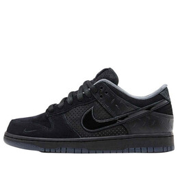 Nike: Чёрные кроссовки  Dunk Low