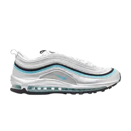 Nike: Серебристые кроссовки  Air Max 97