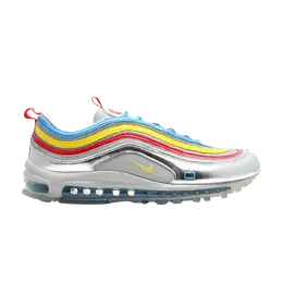 Nike: Серебристые кроссовки  Air Max 97 Premium