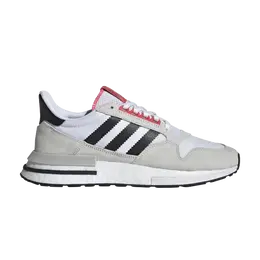 Adidas: Белые кроссовки  ZX-500