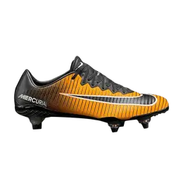 Nike: Оранжевые кроссовки  Mercurial