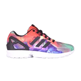 Adidas: Серые кроссовки  ZX Flux